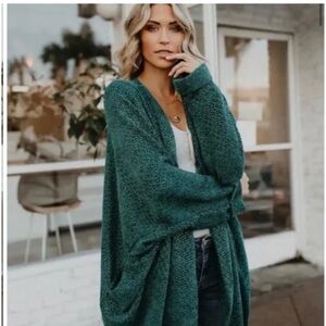 VICI Sweet Dream Chenille Sweater Emerald Green